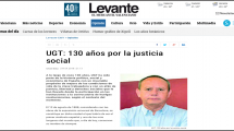 Levante UGT 130 aniversario