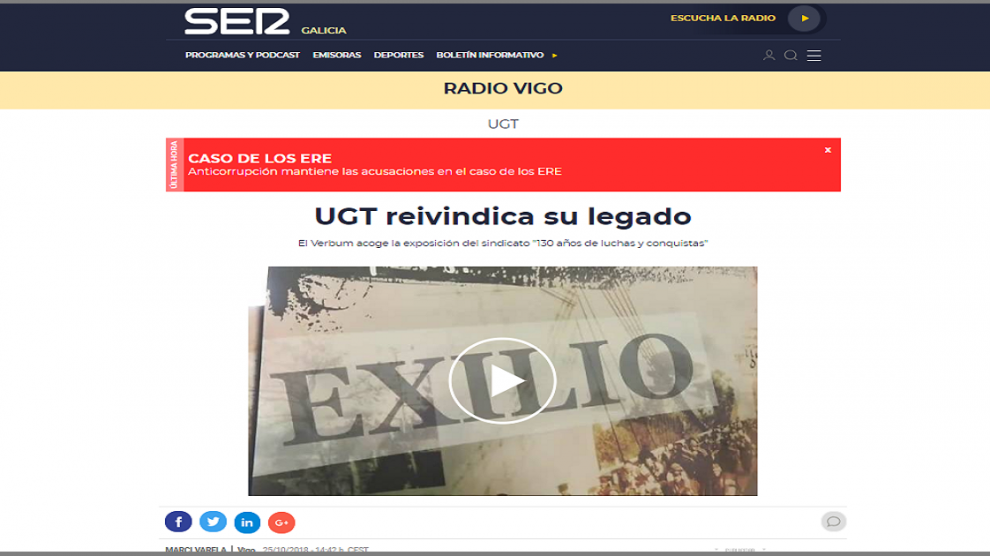 130 aniversario de UGT