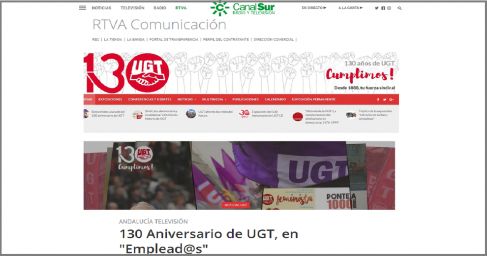 130 aniversario UGT