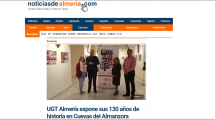 Exposicion "130 Aniversario" de UGT Almeria