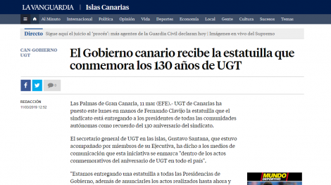 130 Aniversario de UGT