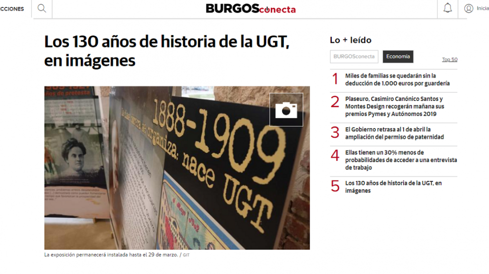 130 Aniversario de UGT