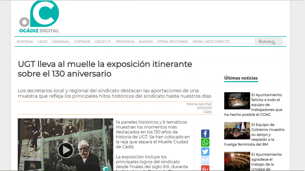 130 Aniversario de UGT