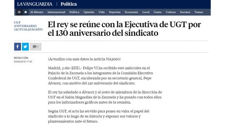 130 Aniversario de UGT